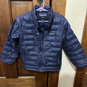 Patagonia Kids Navy Puffer Jacket